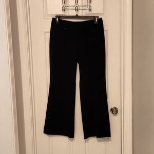Black Vintage White House Black Market Pants 2000s. Gently Worn Size 8S Wide Leg